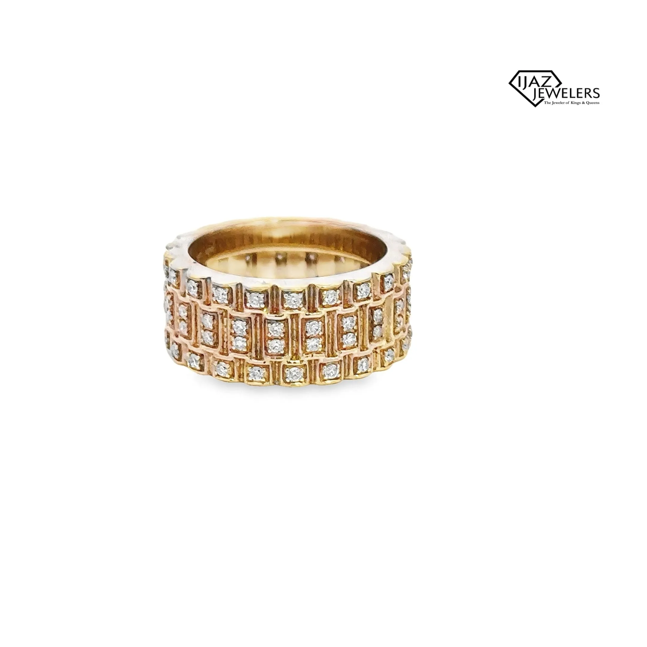 14K Gold 1.01 Diamond Band