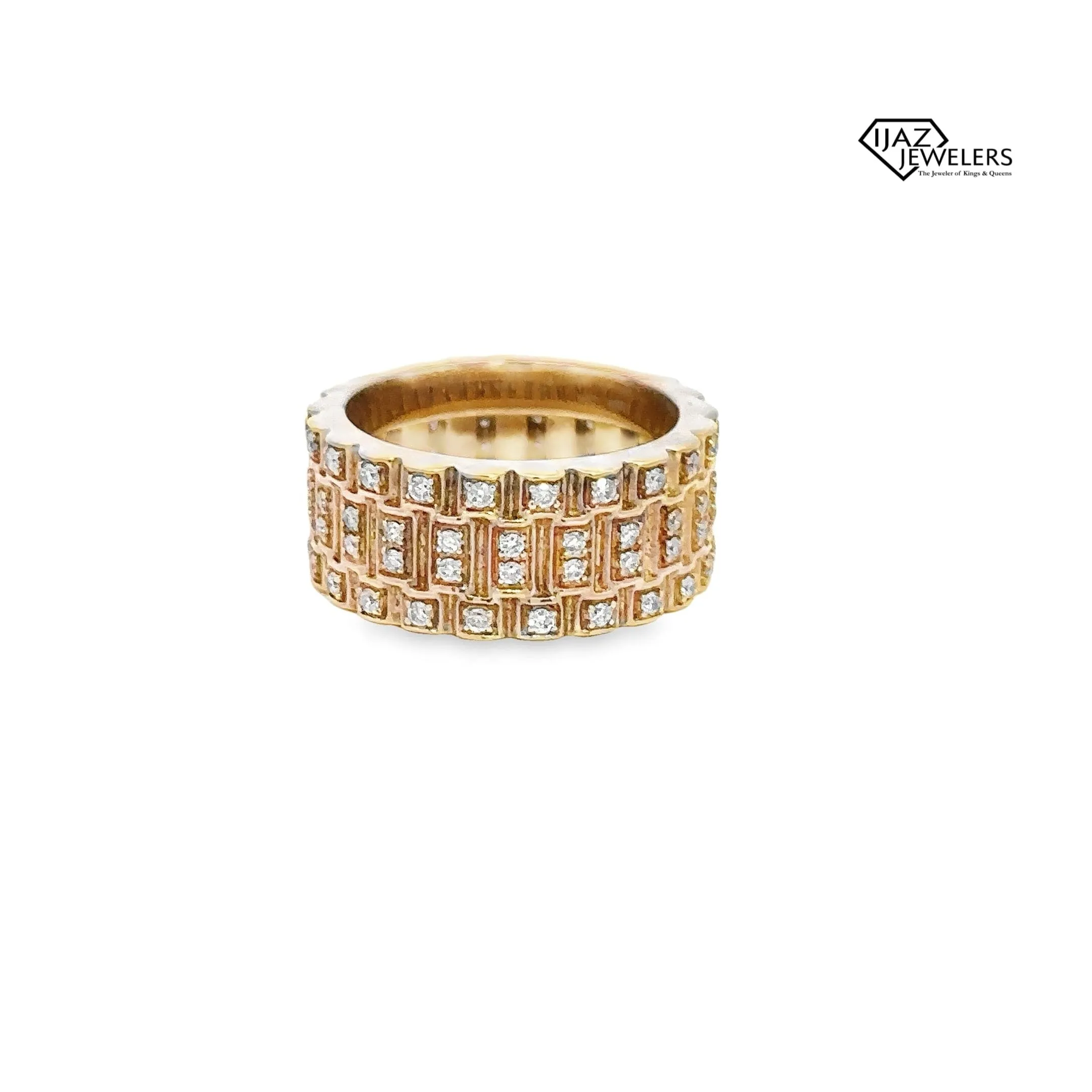 14K Gold 1.01 Diamond Band