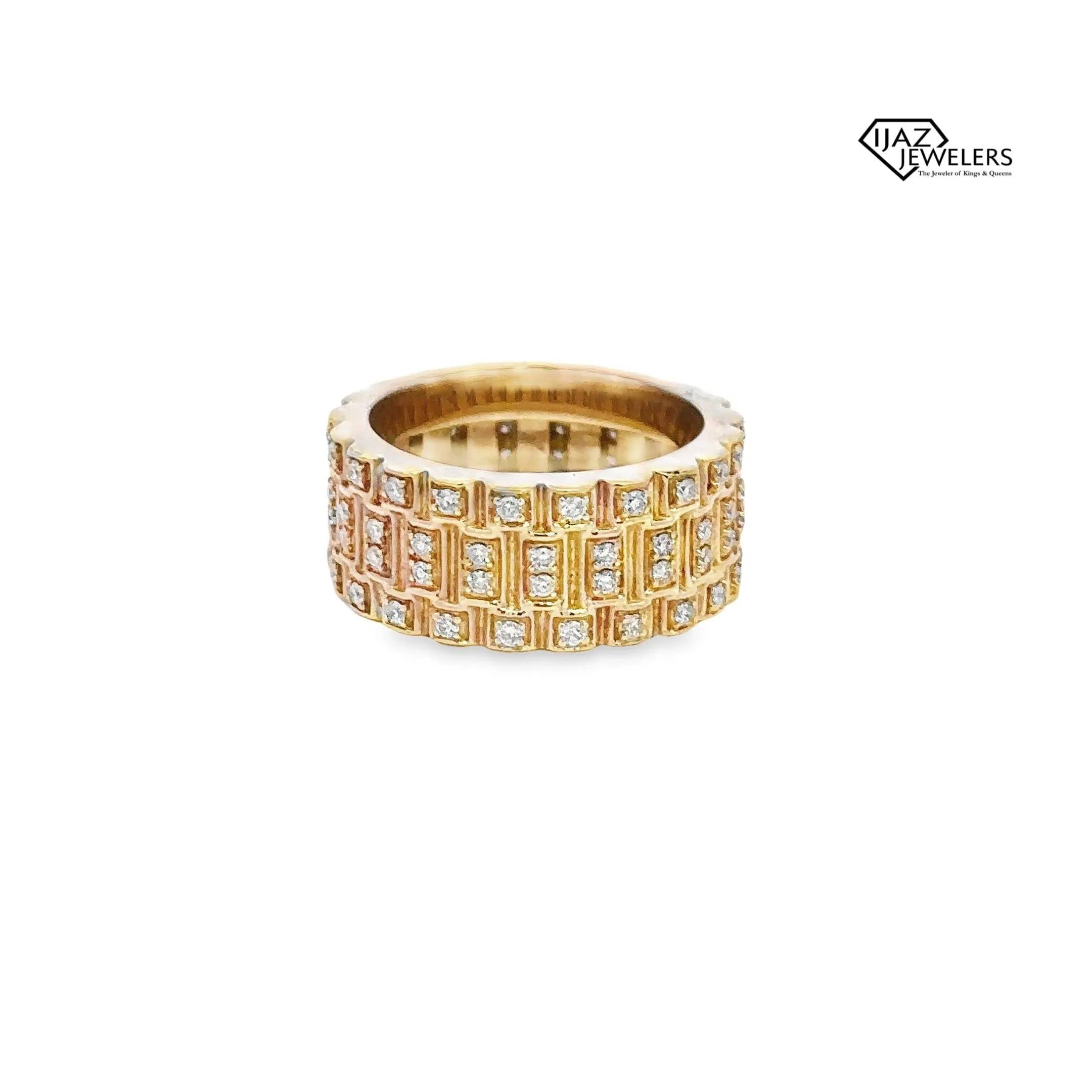 14K Gold 1.01 Diamond Band