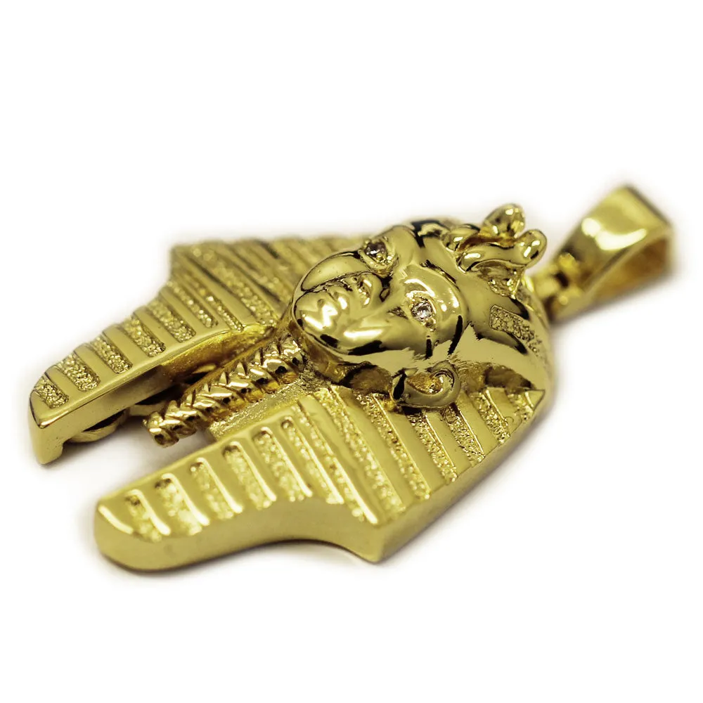 18k Gold Plated Small King Tut Pendant