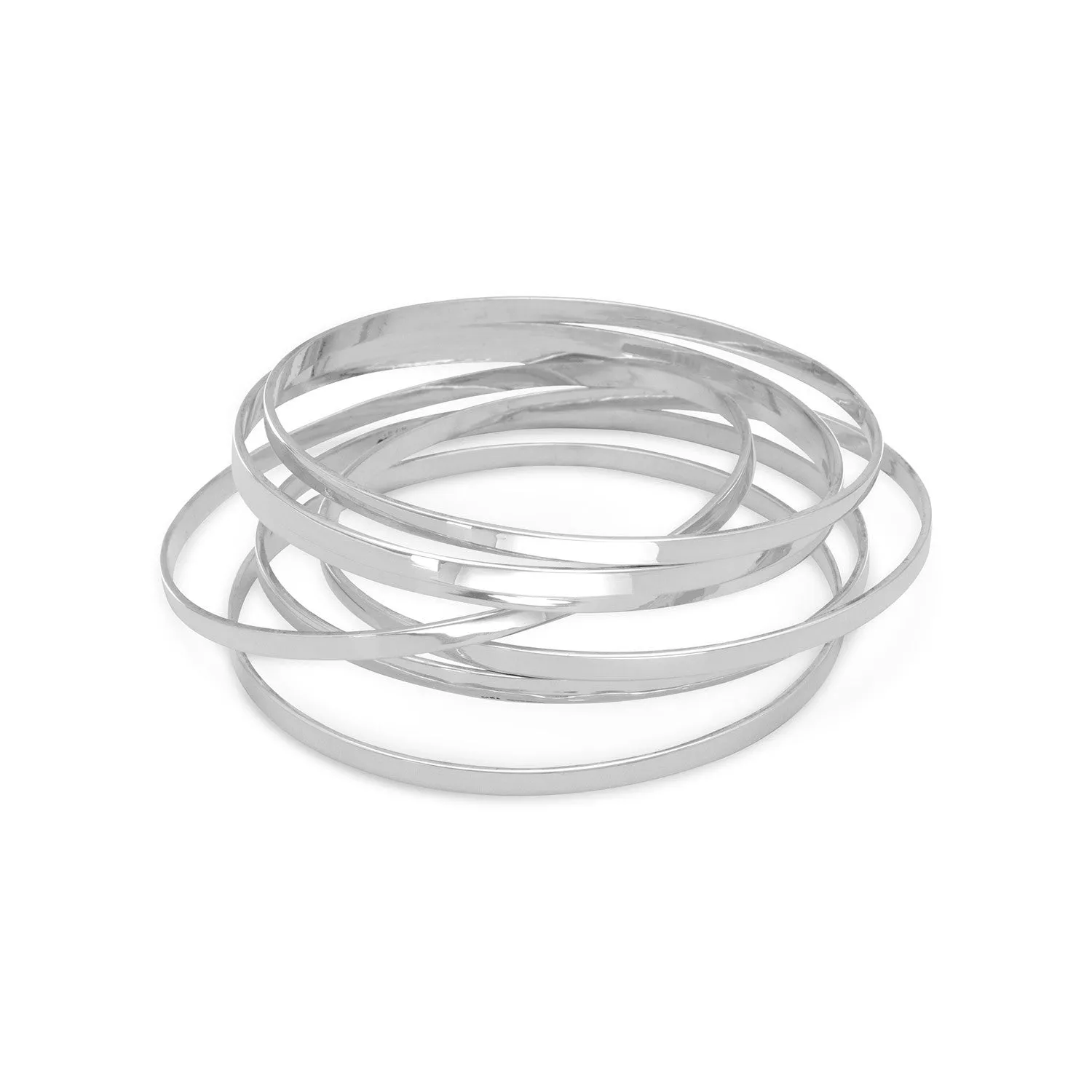 7 8" Flat Bangles