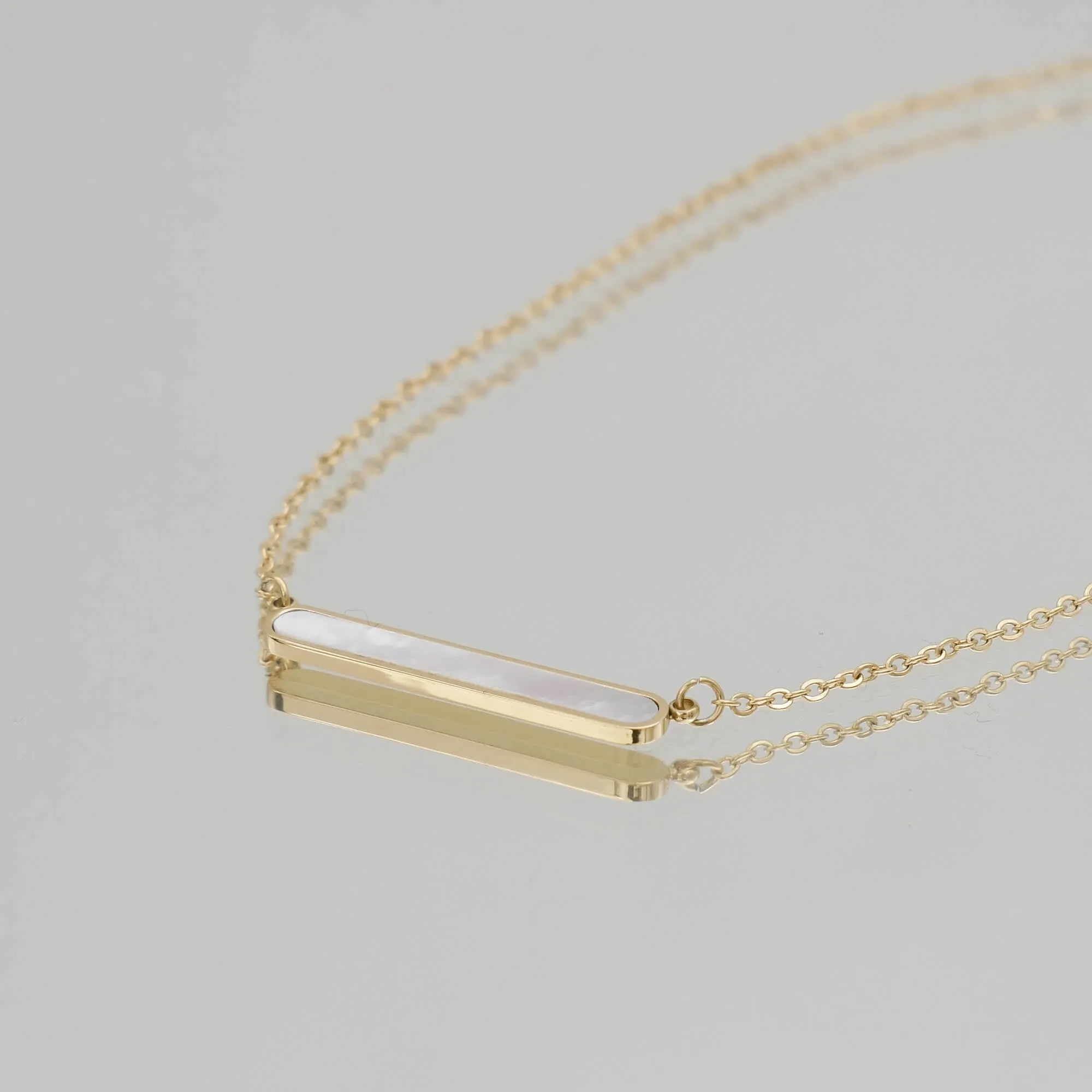 Amaya Opal Bar Necklace