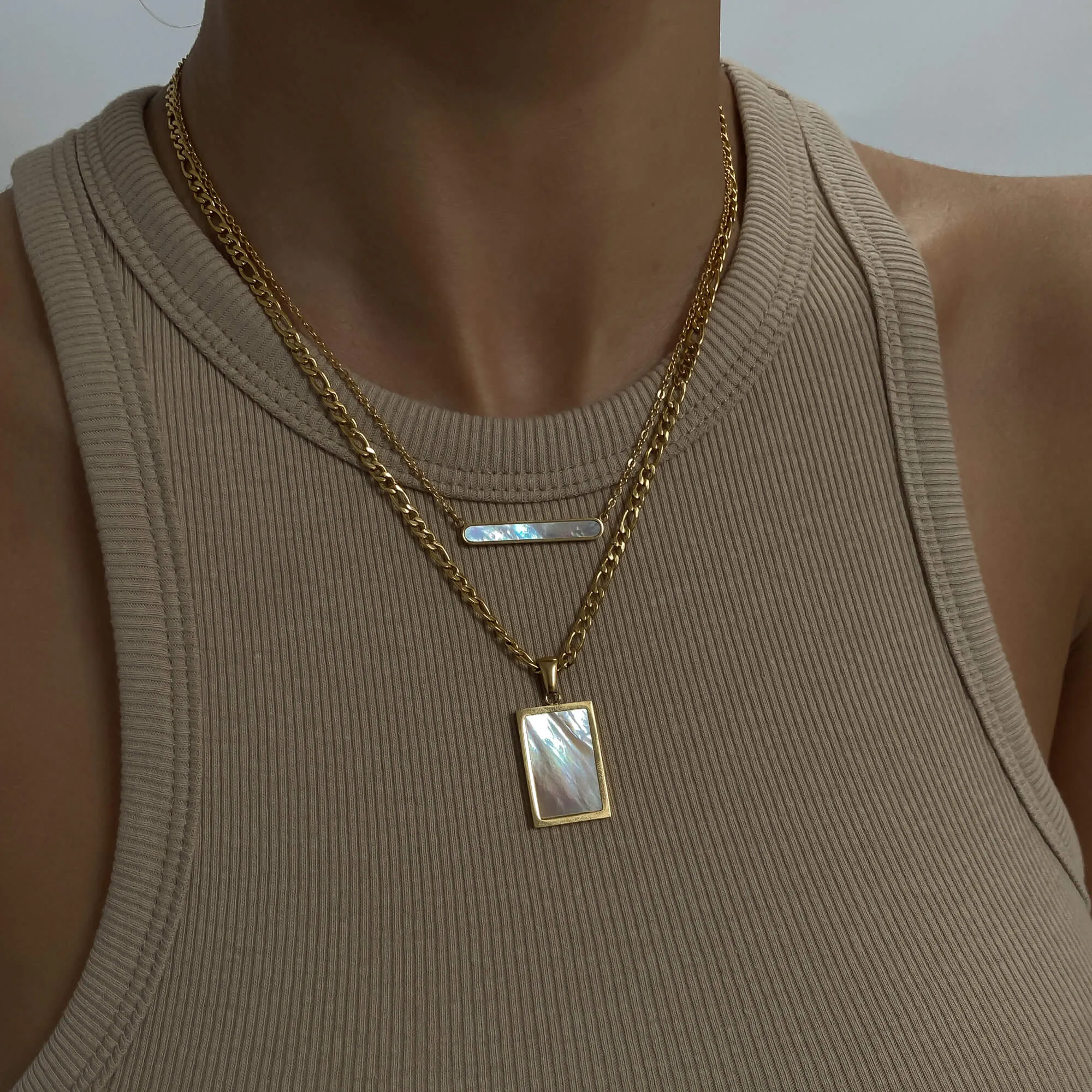 Amaya Opal Bar Necklace
