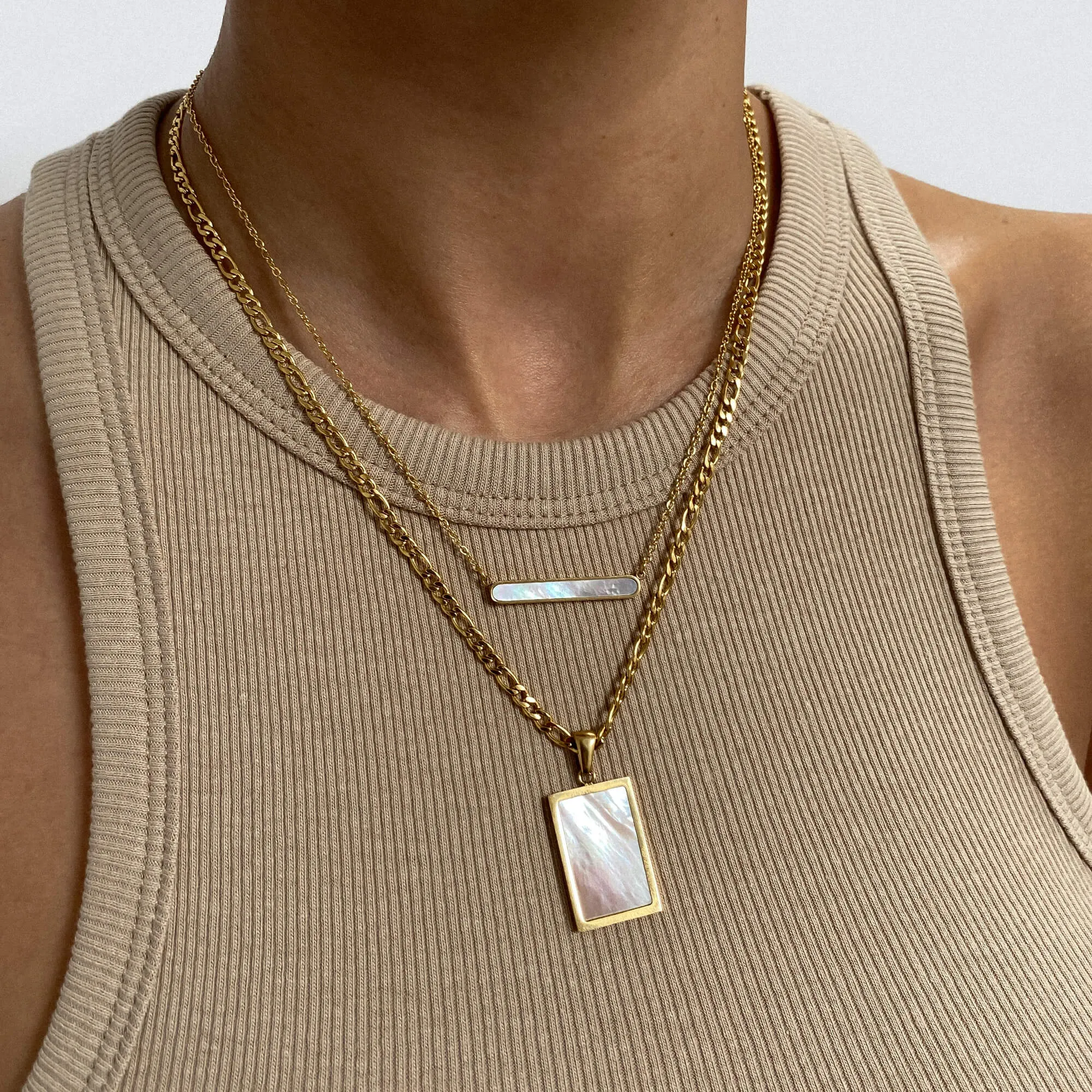 Amaya Opal Bar Necklace