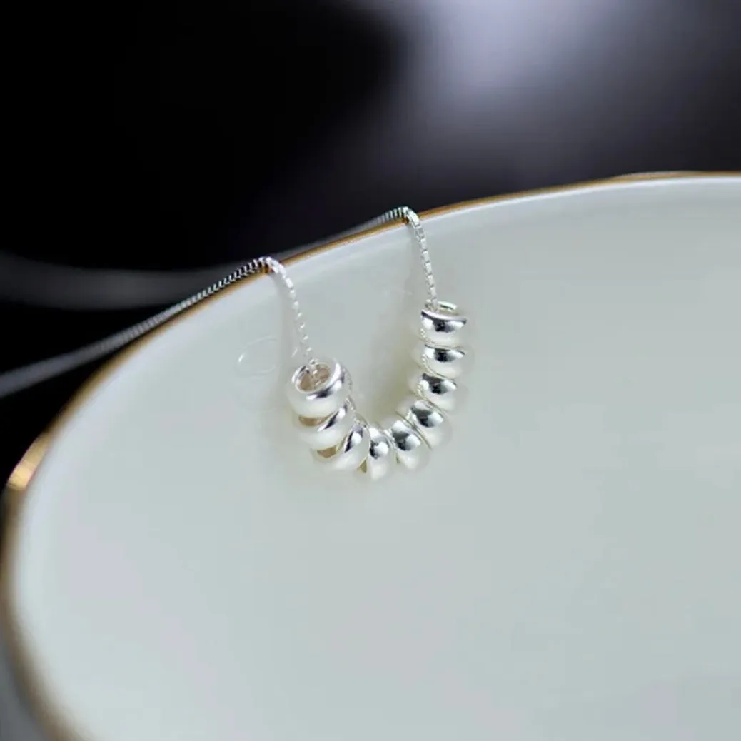 APOLLO - Sterling Silver Ring Necklace