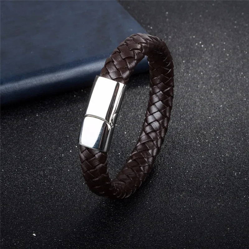 Braided Leather Bracelet