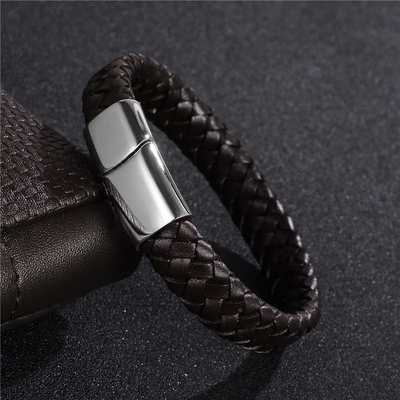 Braided Leather Bracelet