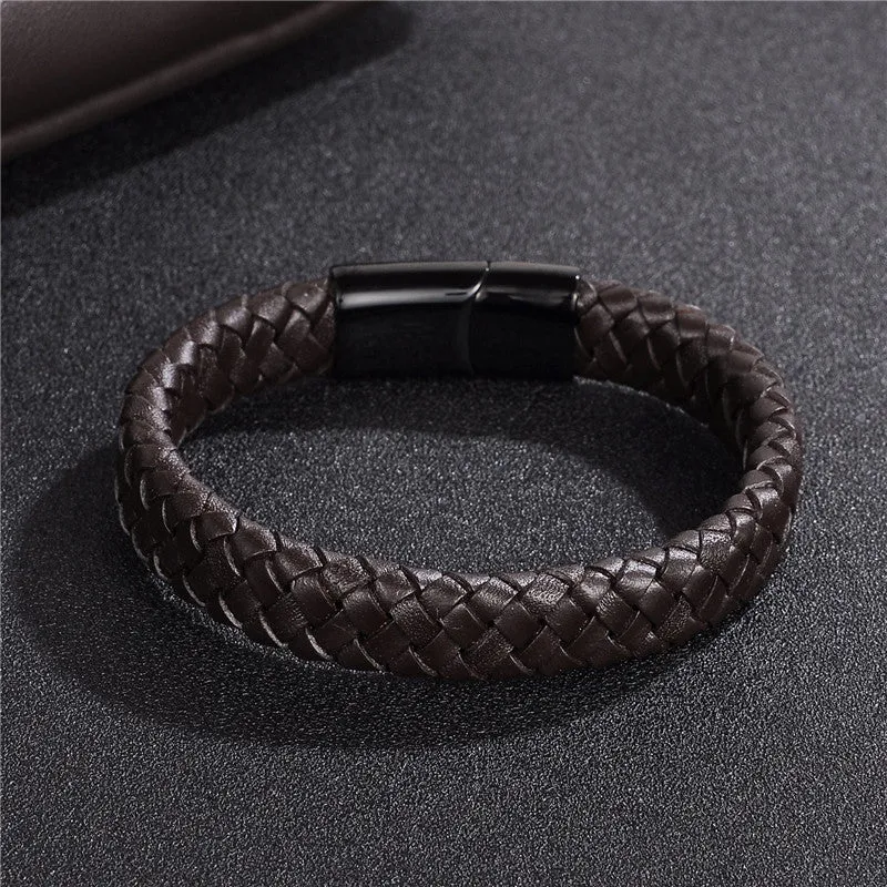 Braided Leather Bracelet