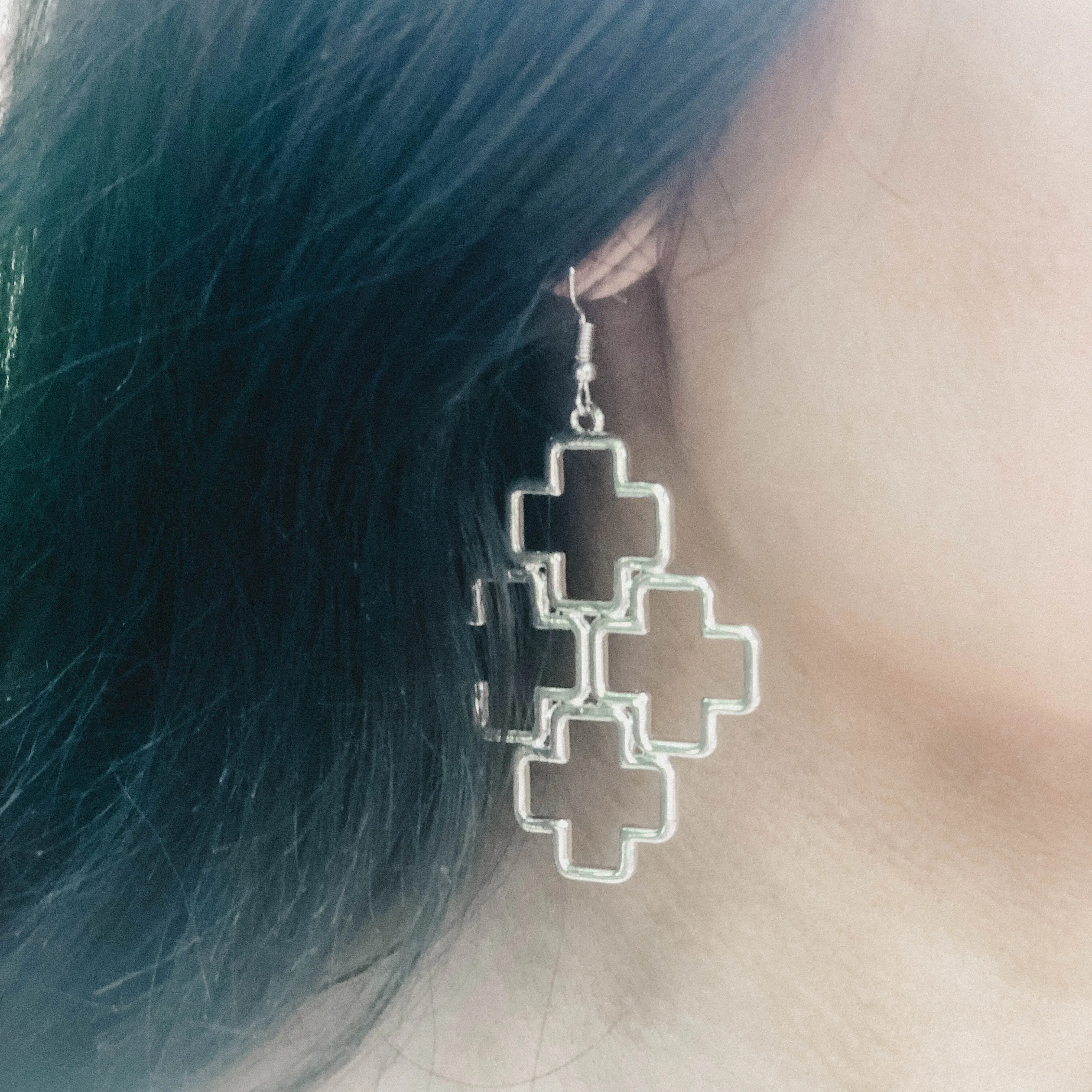 Braxton Earrings - Silver