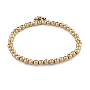 CHARM IT! Gold Stretch Bead St