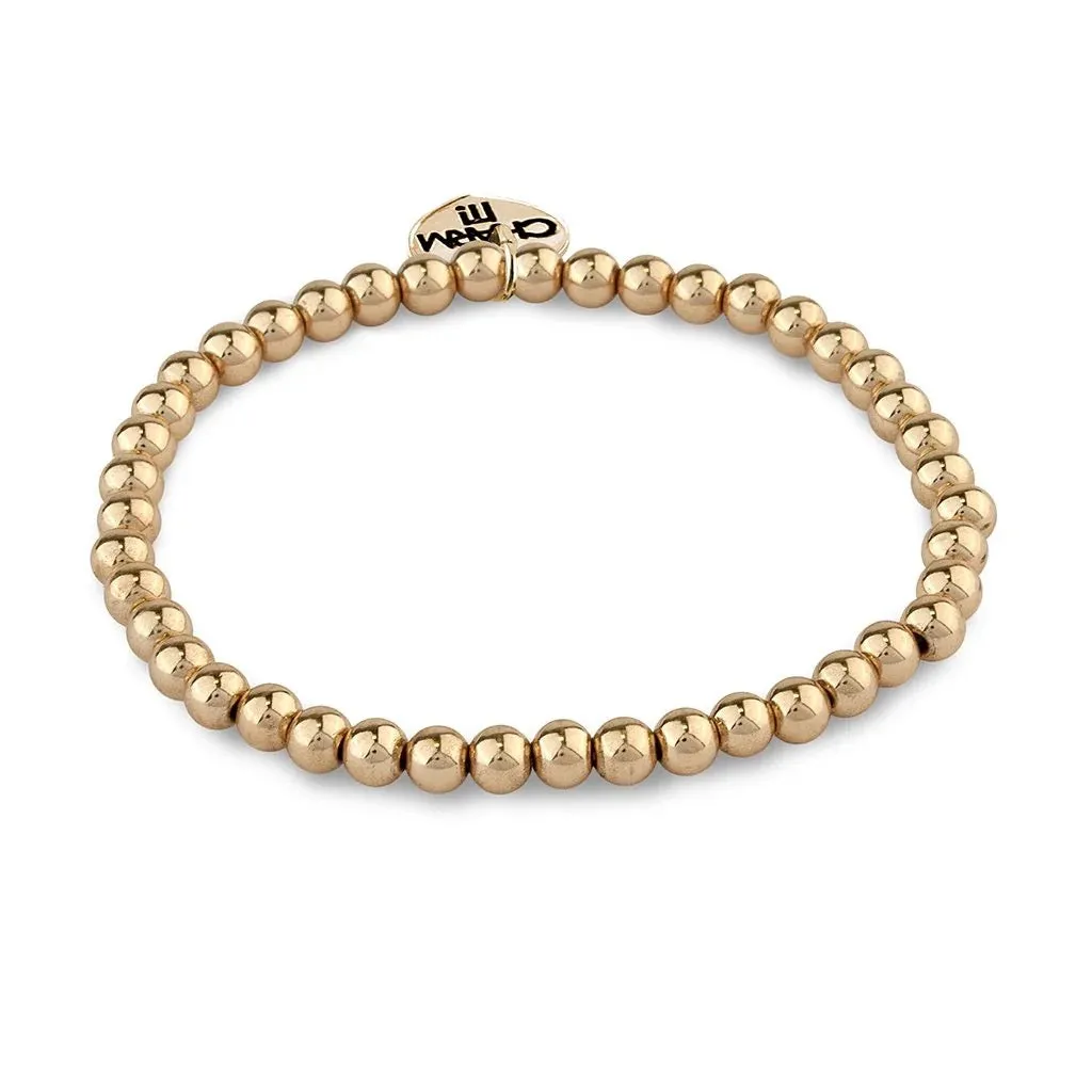 CHARM IT! Gold Stretch Bead St