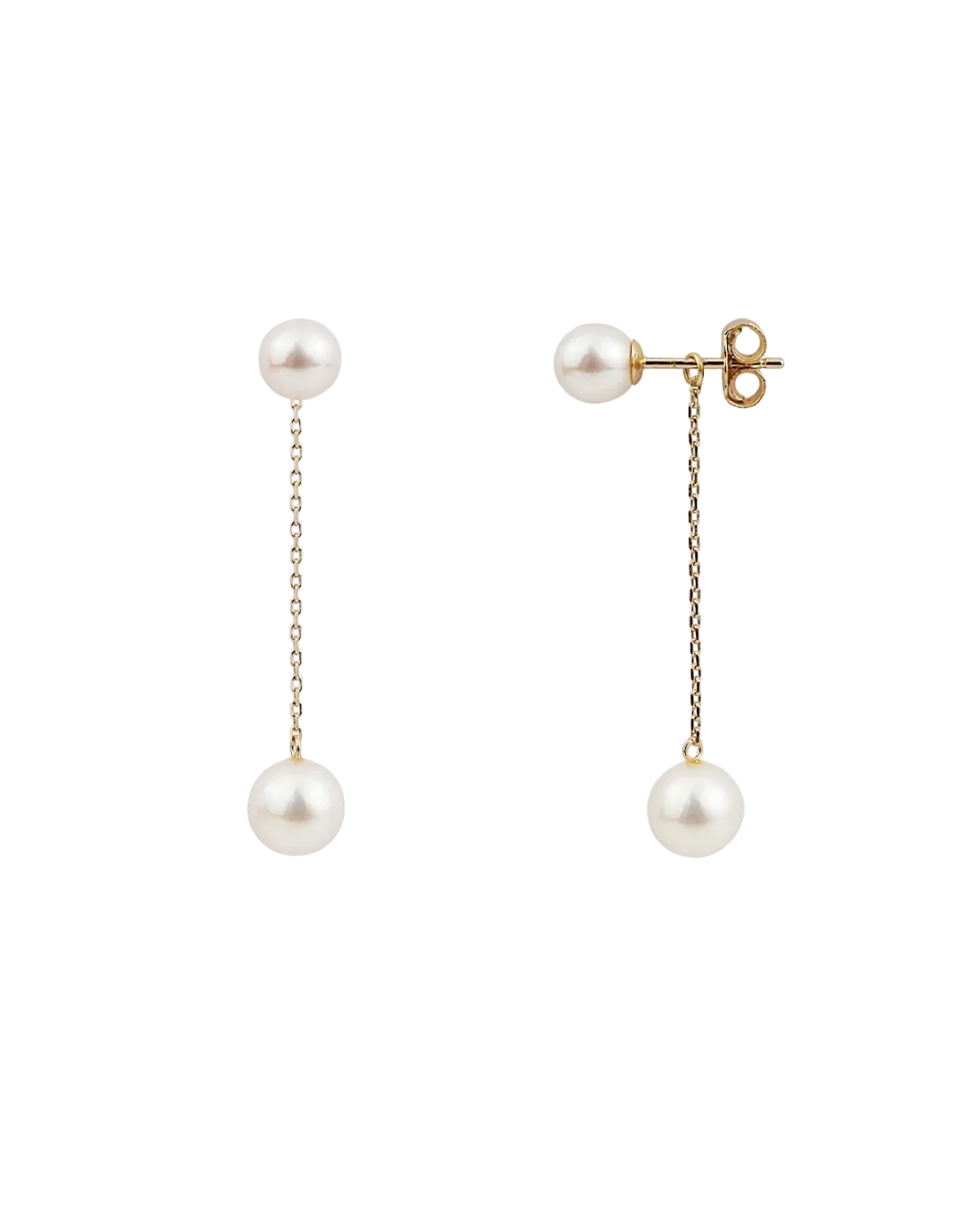 Classic Two-ways Pearl Earrings