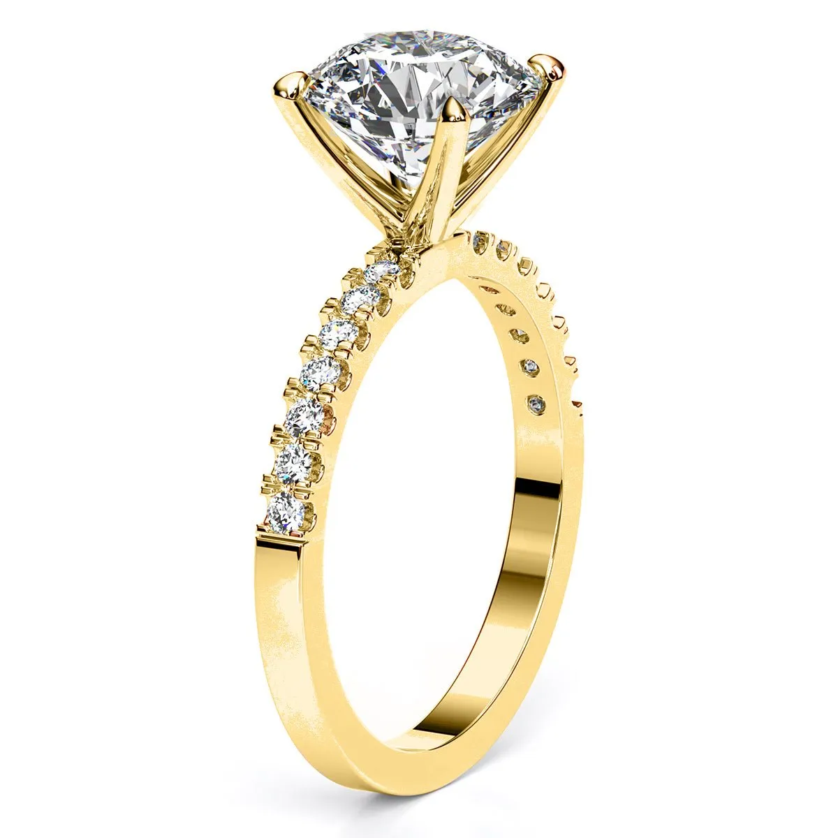 Dahlia - Round Lab Diamond Engagement Ring (IGI Certified)