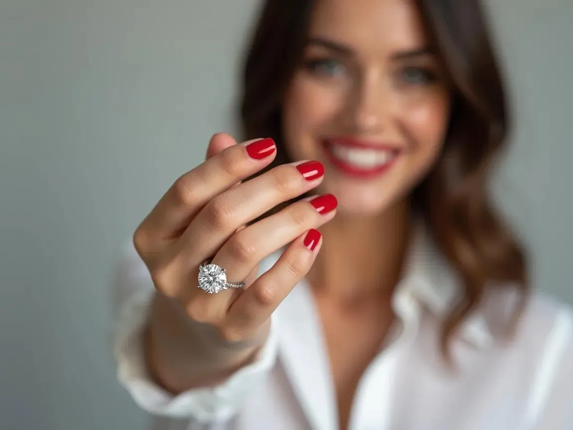 Dahlia - Round Lab Diamond Engagement Ring (IGI Certified)
