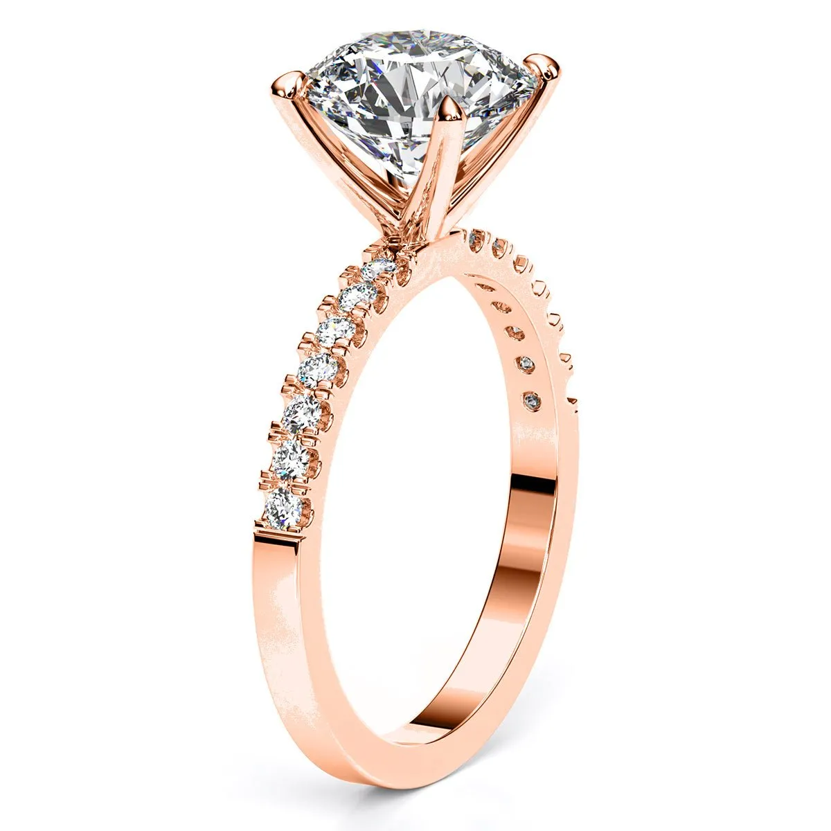 Dahlia - Round Lab Diamond Engagement Ring (IGI Certified)