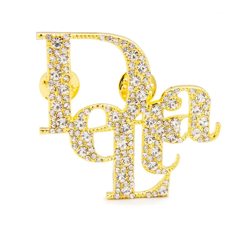 DELTA® D'OR Signature Brooch Pin