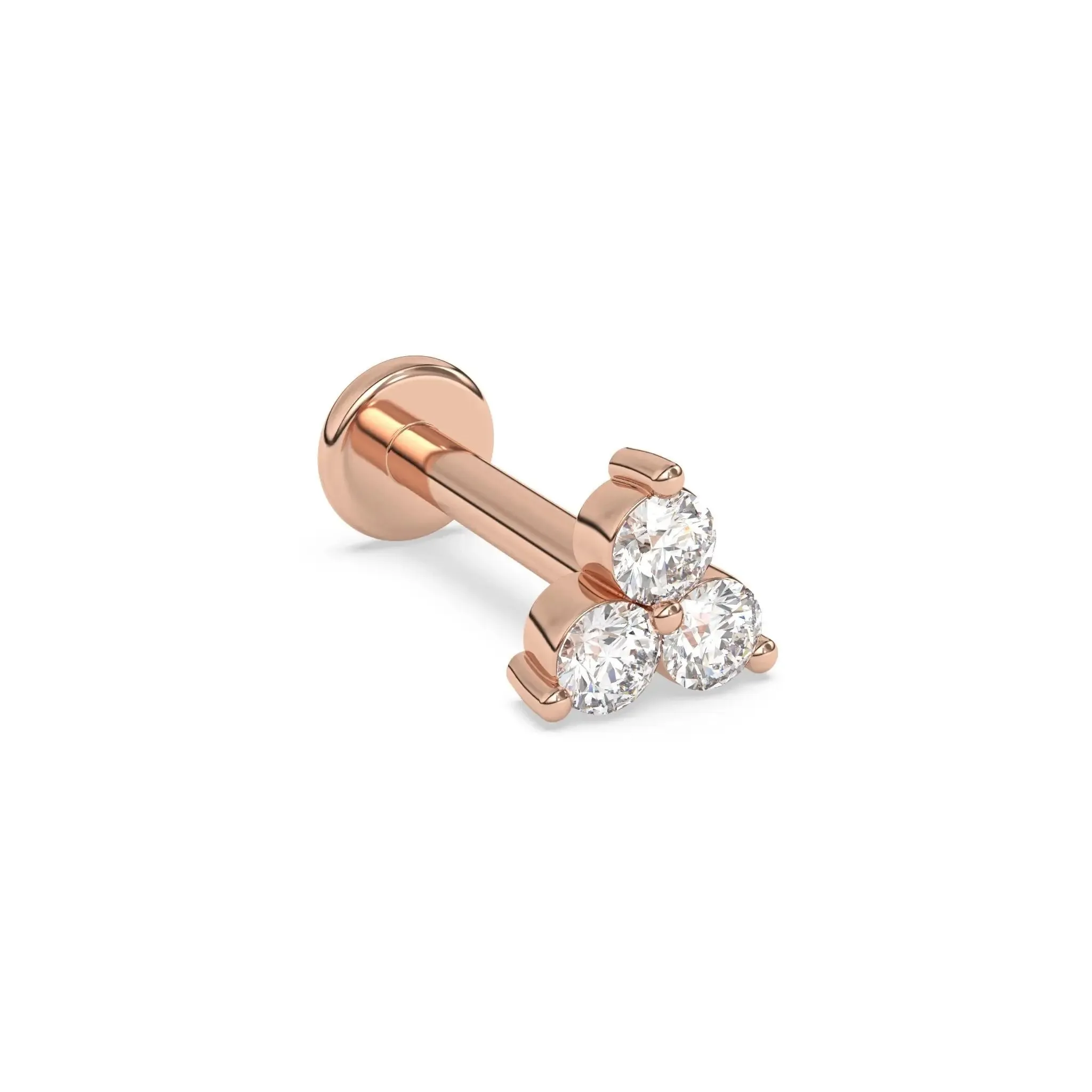 Diamond Triple Stud