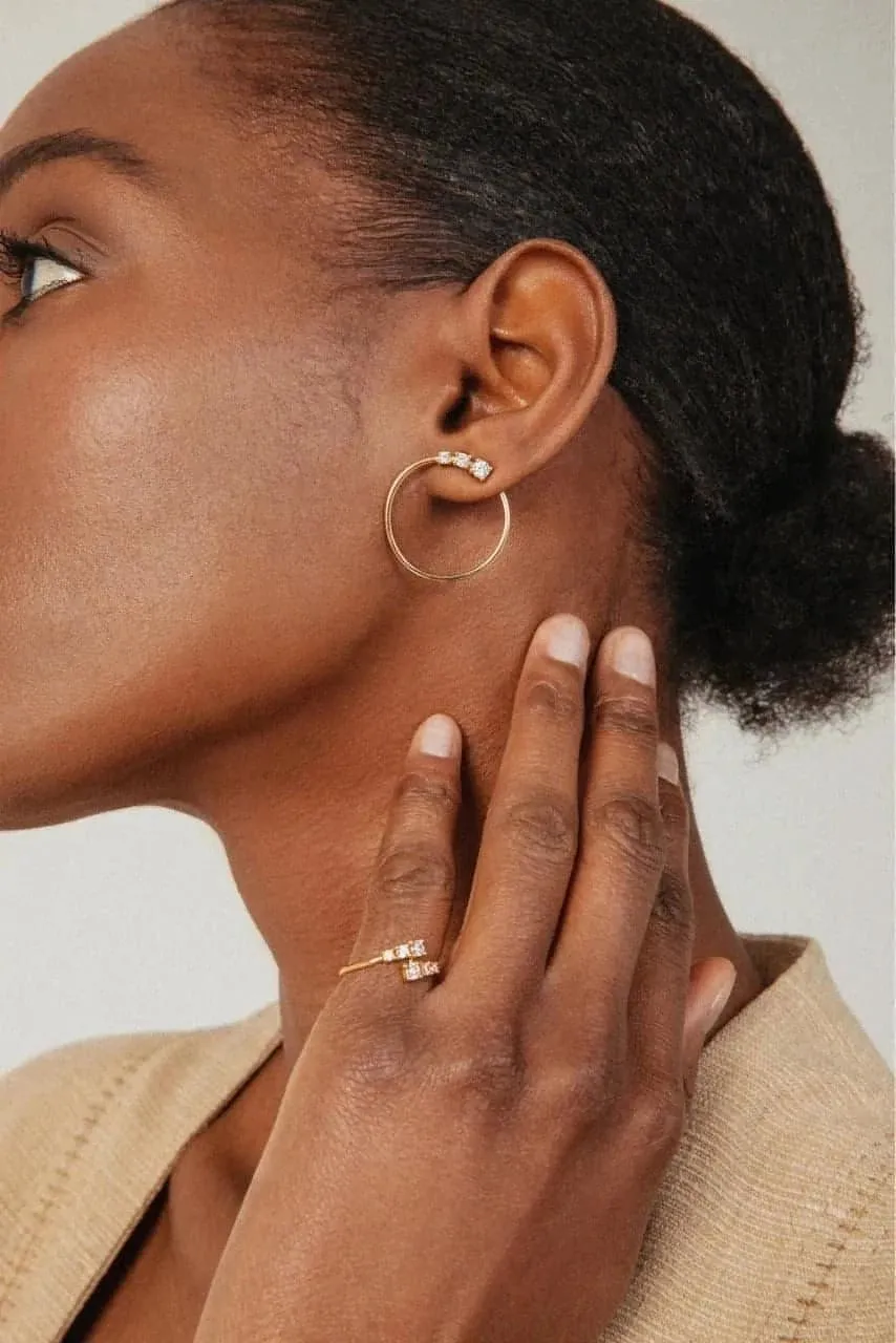 Double degrade ring