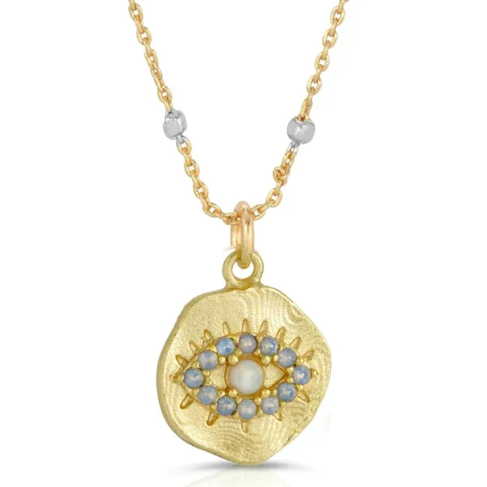 Joy Dravecky - Daydreamer Pendant Necklace in Opal