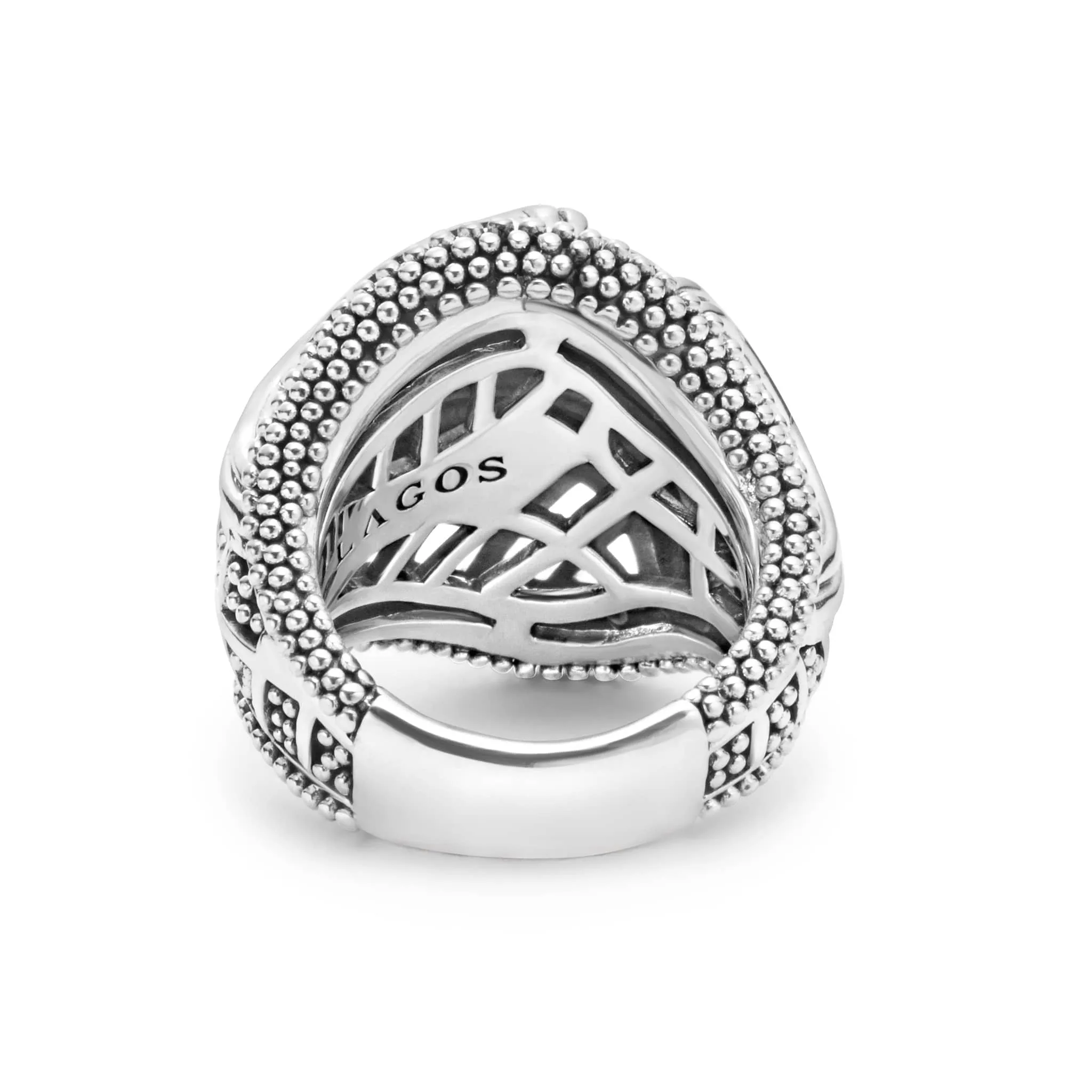 Keep Memory Alive Caviar Statement Ring