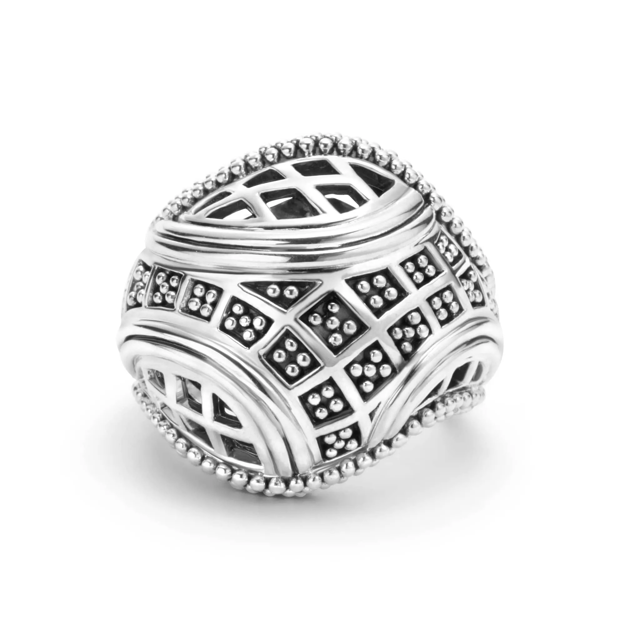 Keep Memory Alive Caviar Statement Ring