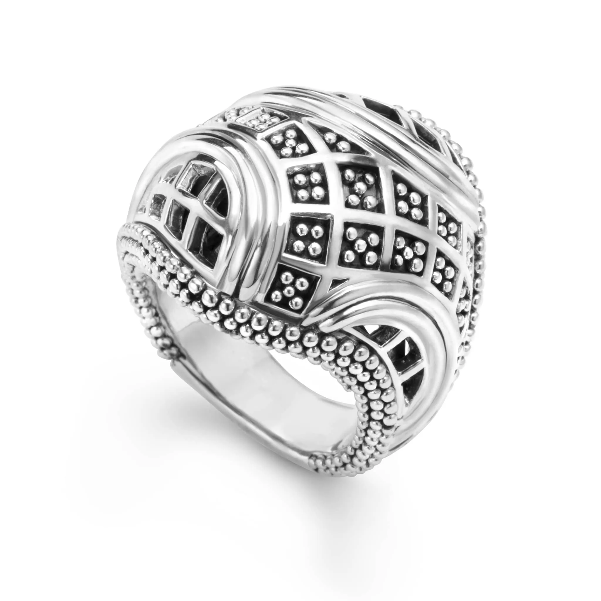 Keep Memory Alive Caviar Statement Ring