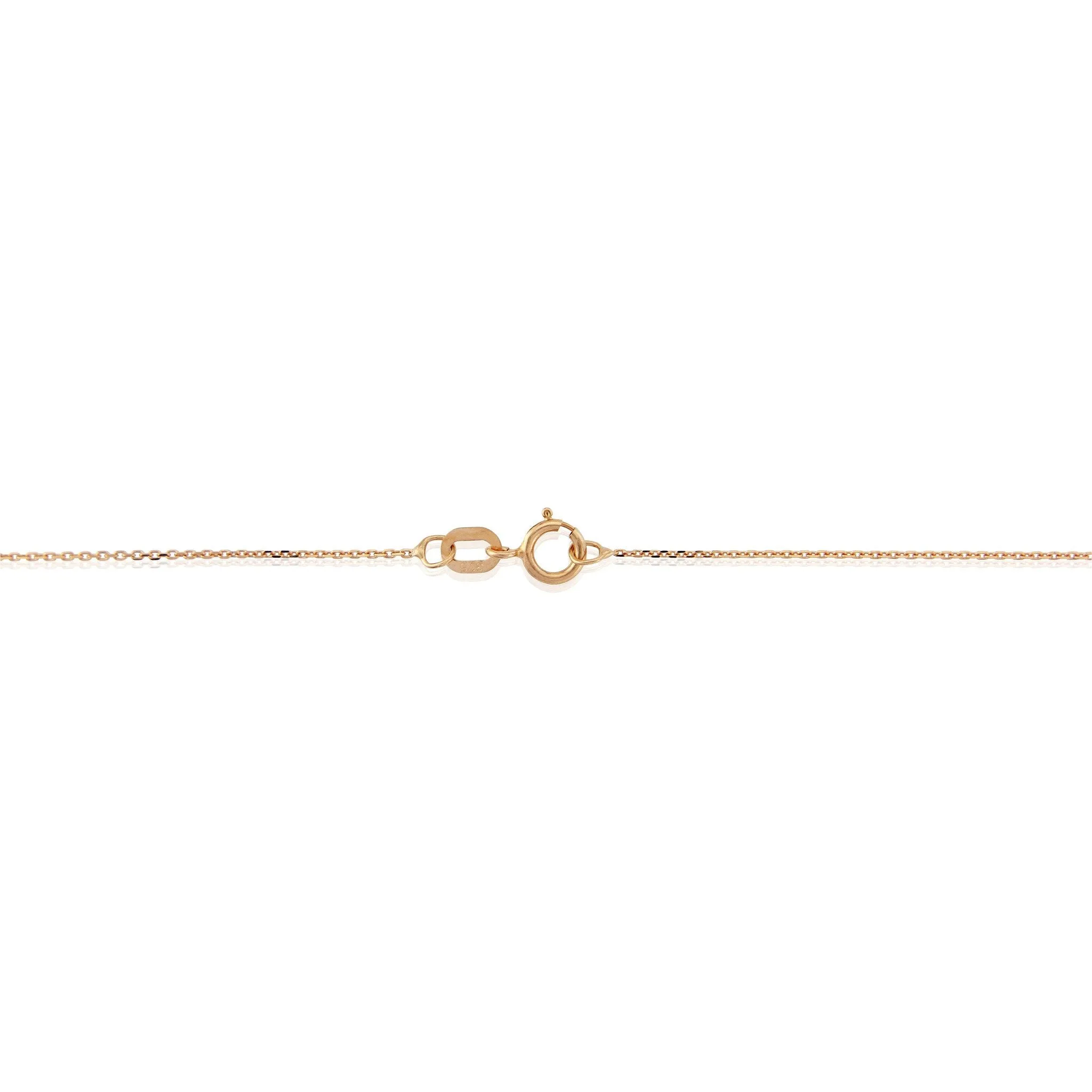Marylebone 9ct Rose Gold Fine Trace Chain