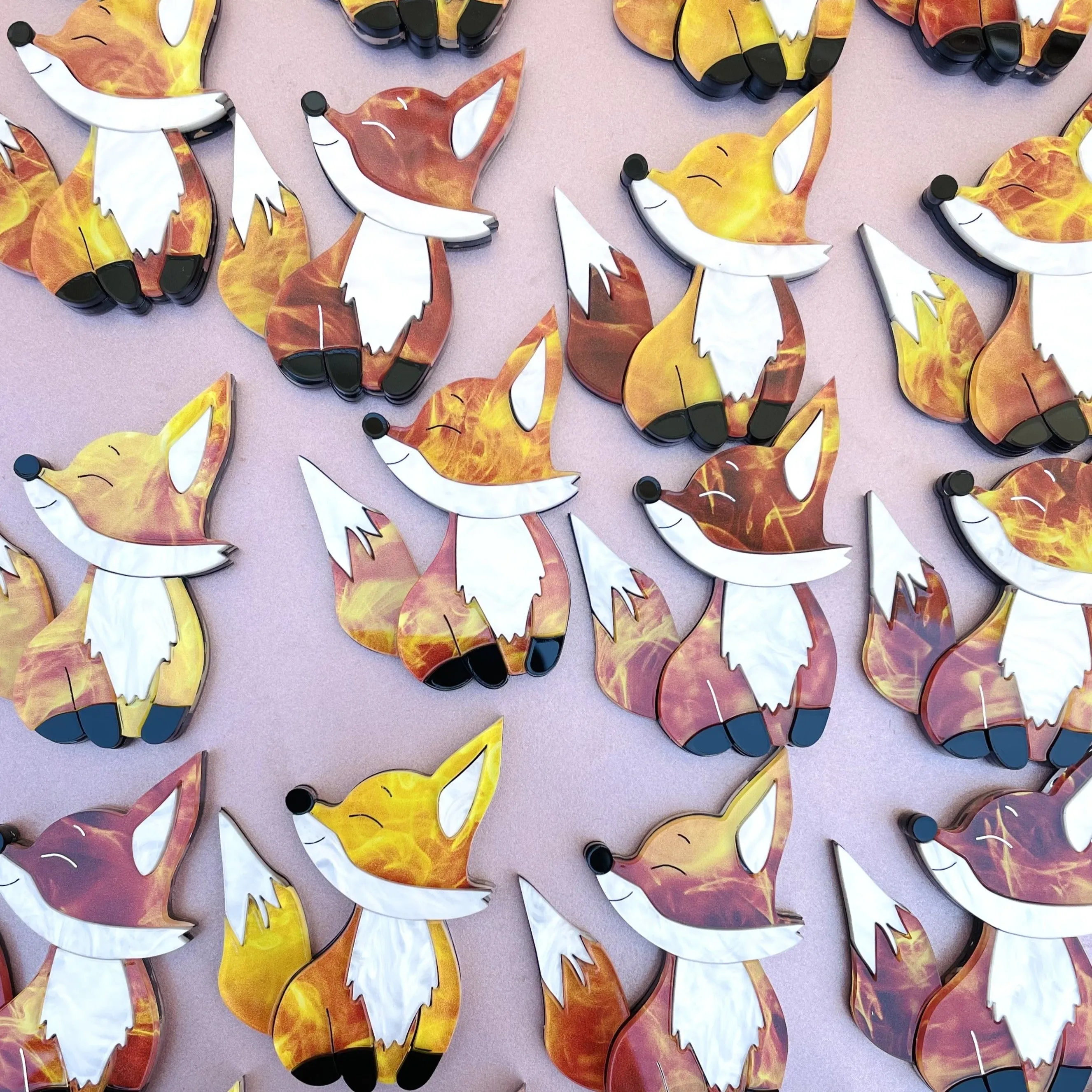 Mordor the Fox - Brooch