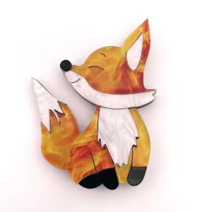 Mordor the Fox - Brooch