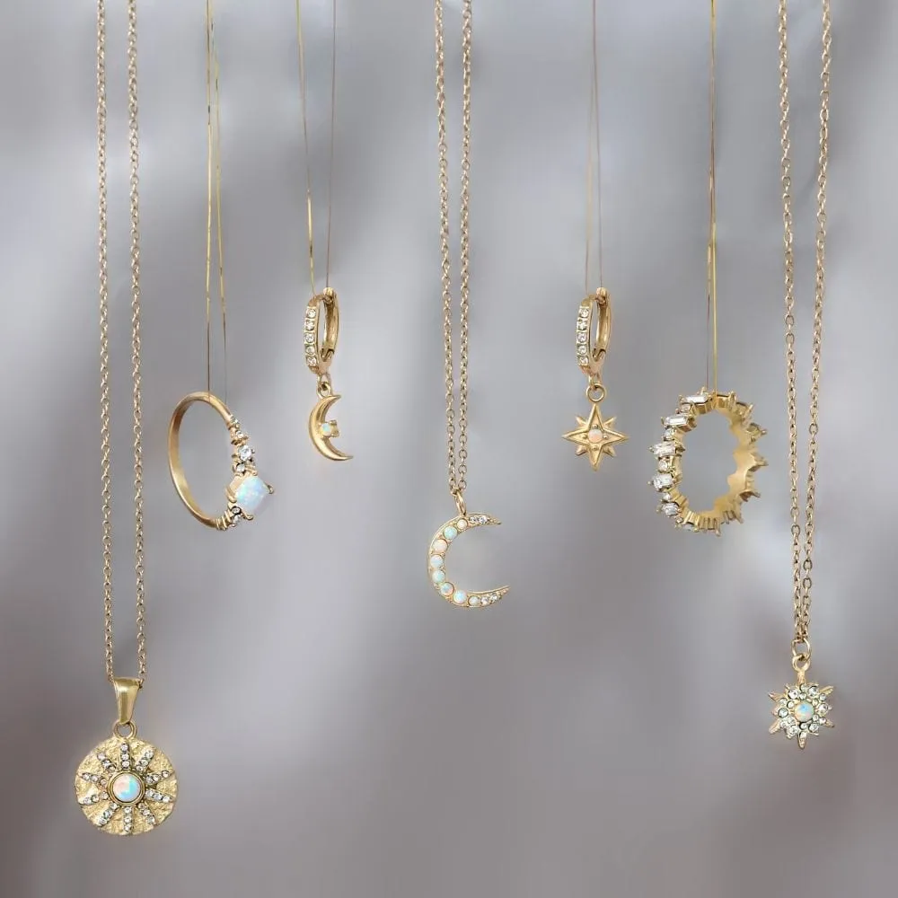 Nightsky Opal Necklace