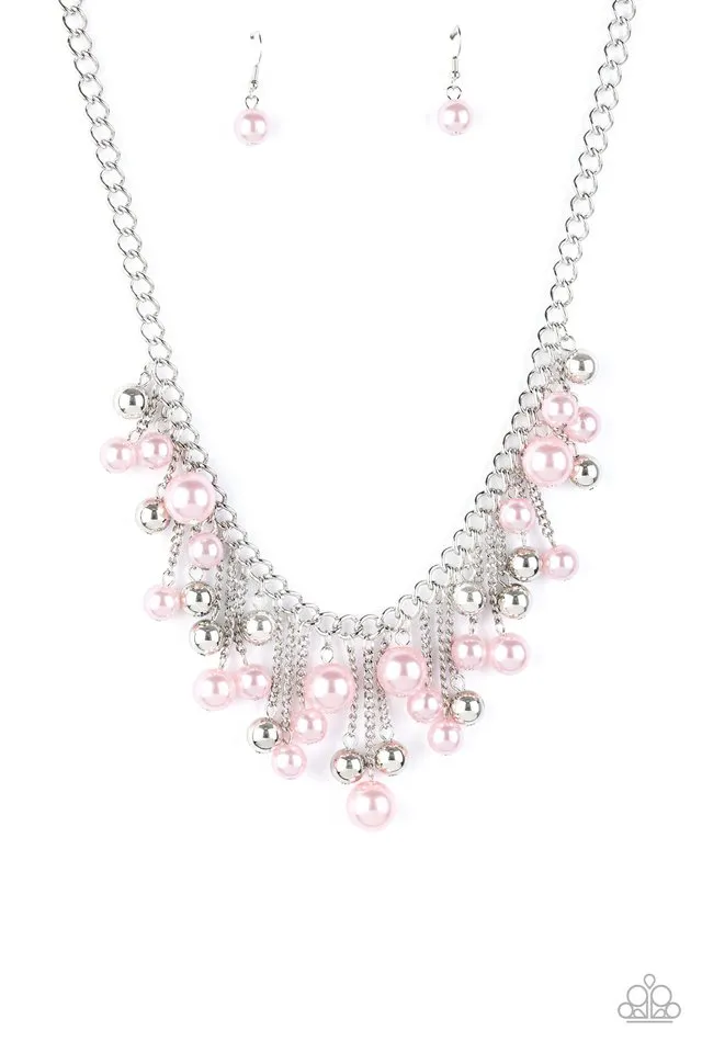 Paparazzi Necklace ~ City Celebrity - Pink