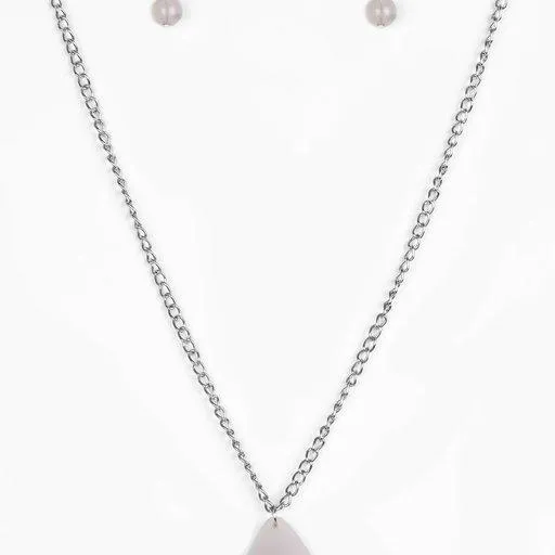 Paparazzi Necklace ~ So Pop-YOU-lar - Silver