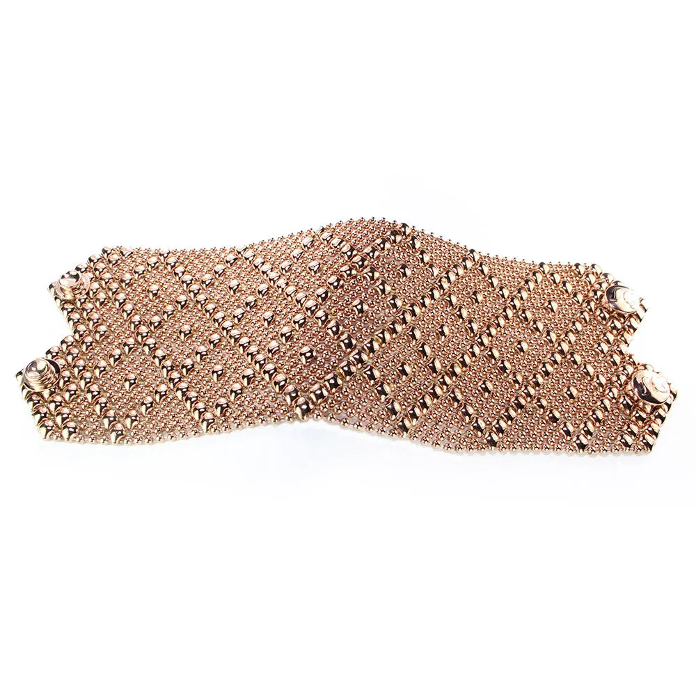 SG Liquid Metal B26–RG Rose Gold Finish Bracelet by Sergio Gutierrez