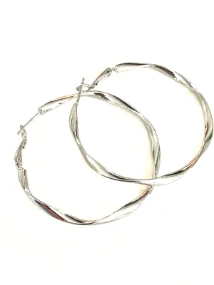Twisted Hoop Earring