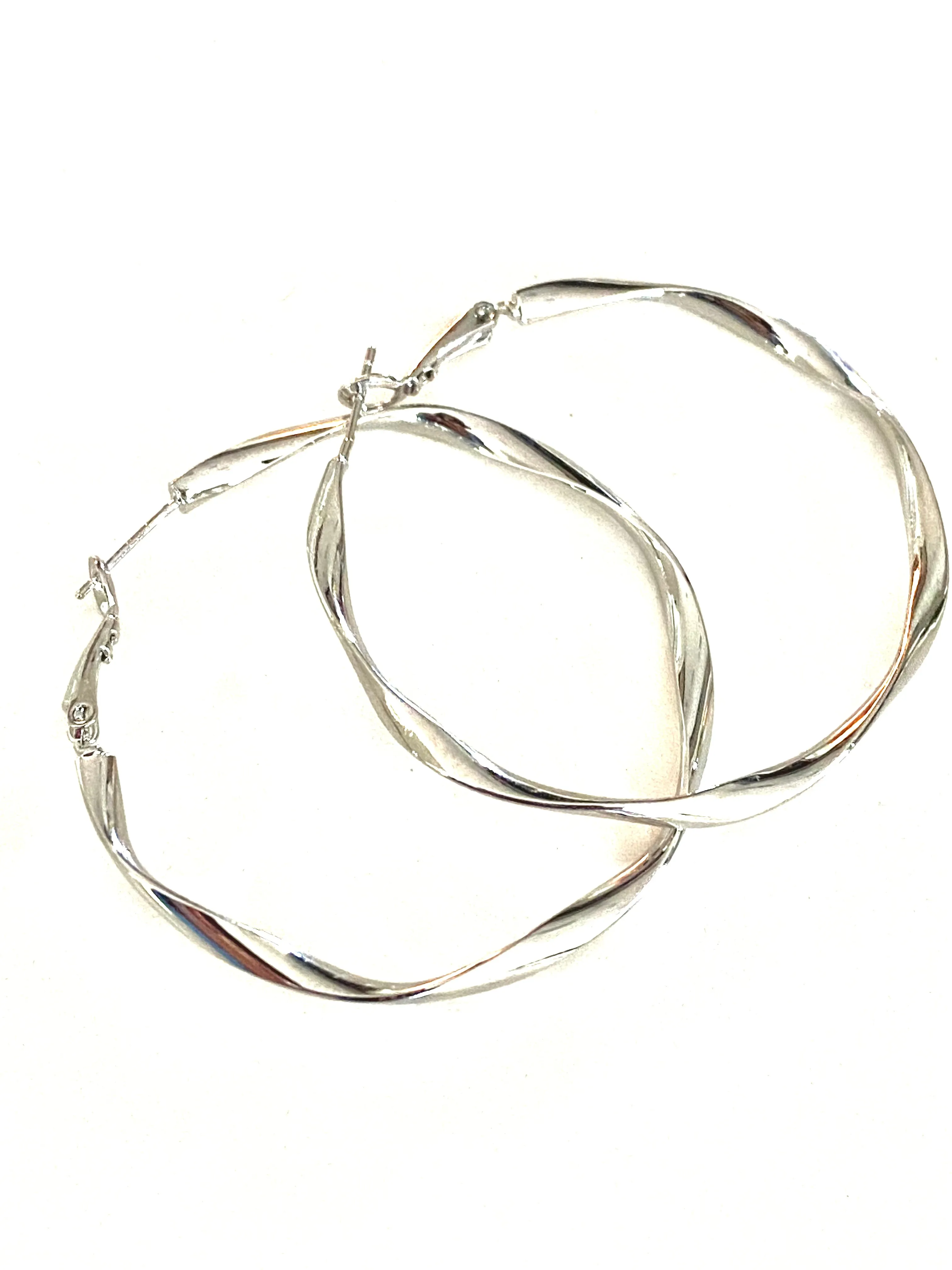 Twisted Hoop Earring